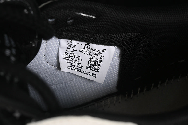 Travis Scott Fragment Design Nike Air Jordan 1 Low OG SP Black White Sneakers