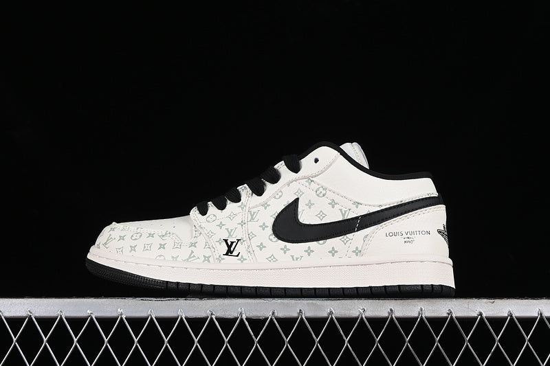 Nike Air Jordan 1 Low LV Black White Sneakers