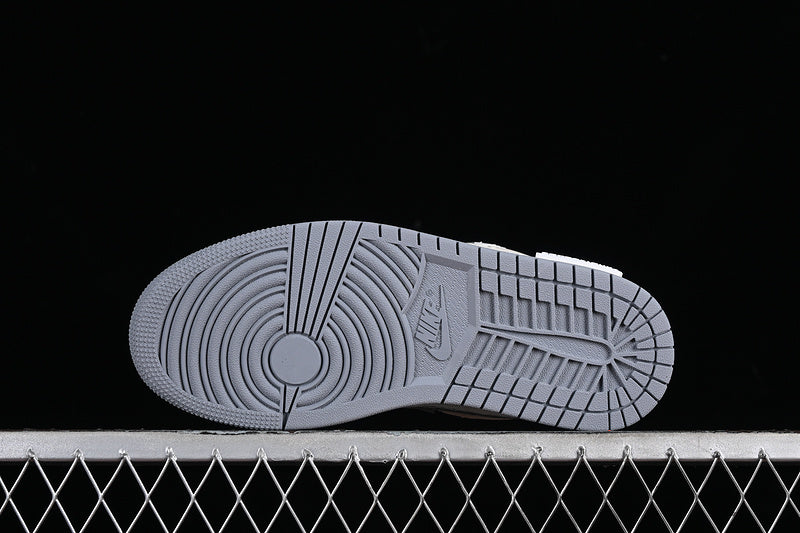 Nike Air Jordan 1 Low Vintage Grey Stealth White Sneakers