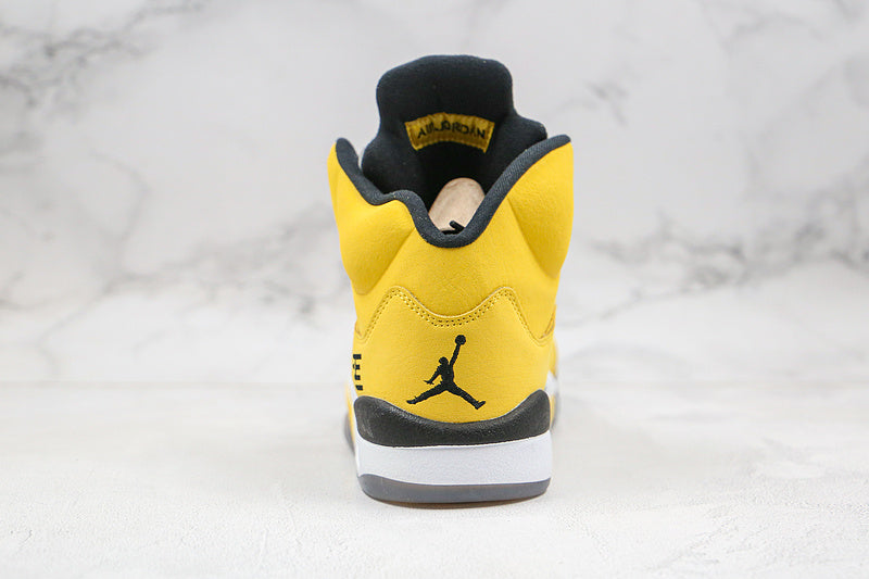 Nike Air Jordan 5 Retro T23 Tokyo Japan Limited Yellow Gray Sneakers