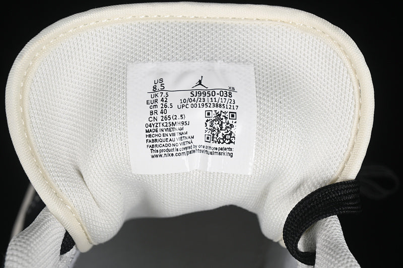 Nike Air Jordan 1 Low Black White Casual Sports Shoes
