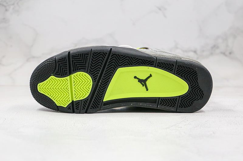Nike Air Jordan 4 Retro SE Mid Neon Green Black Shoes