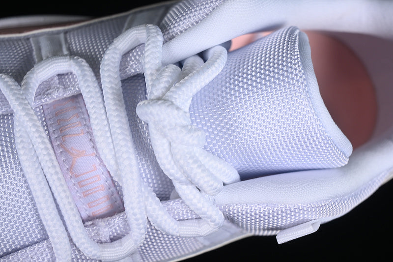 Nike Air Jordan 11 Low Legend Pin White Pink Sneakers