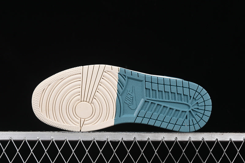 Travis Scott Fragment Design Nike Air Jordan 1 Low OG SP Tiffany Blue White Sneakers