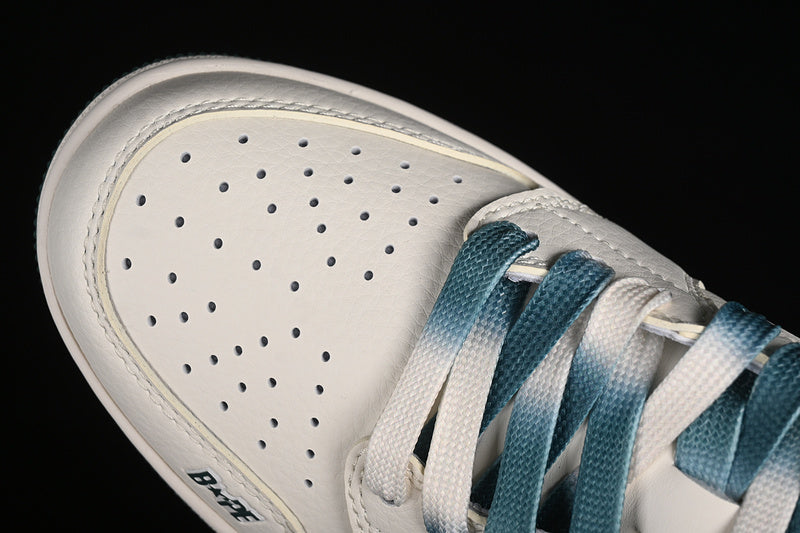 Nike Air Jordan 1 Low BAPE Travis Scott Fragment Design White Green Sneakers