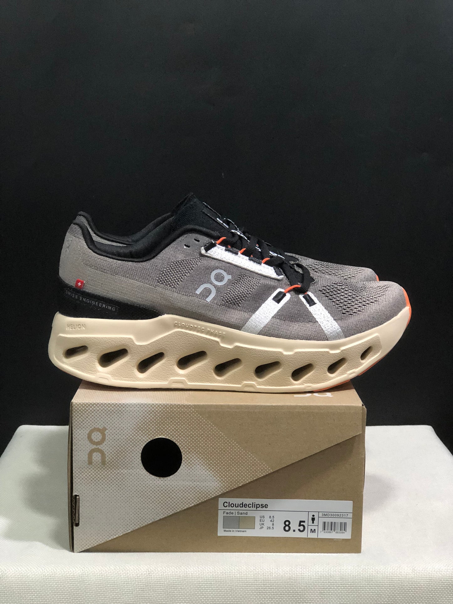 On Running Cloudeclipse Soft And Comfortable Running Shoes Fade/Sand
