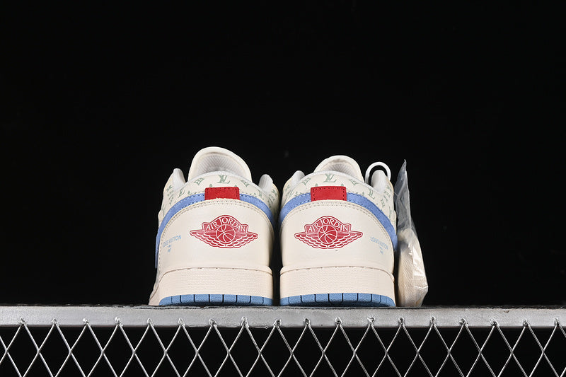 Nike Air Jordan 1 Low LV Sky Blue White Sneakers