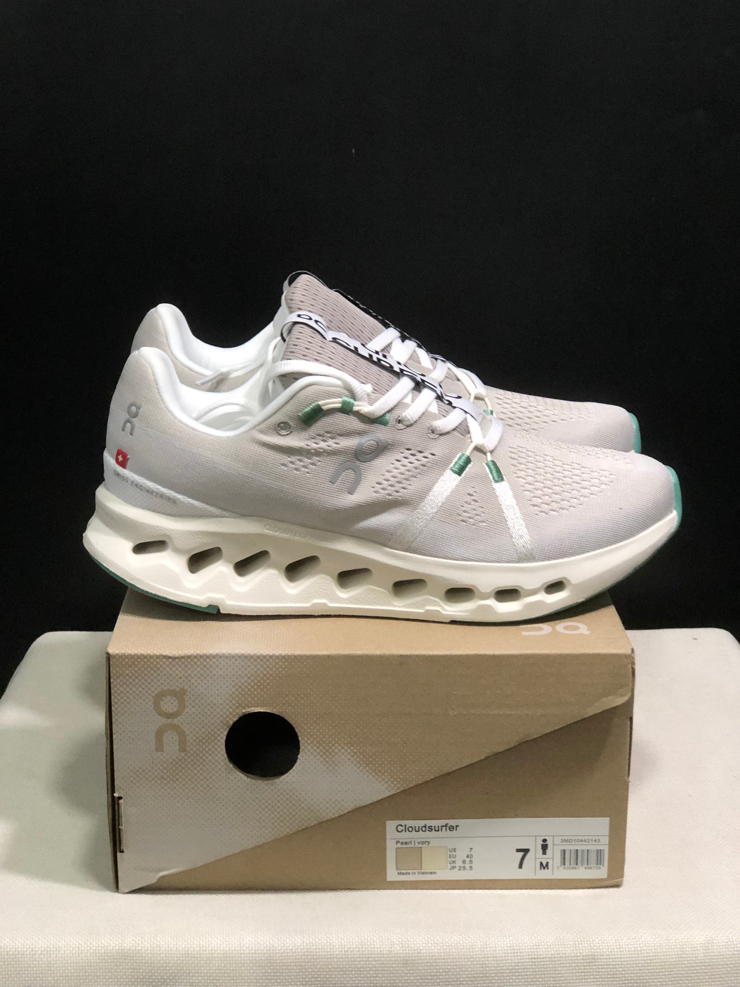 On Running Cloudsurfer Training Anti-Slip Running Shoes Khaki/Iovry