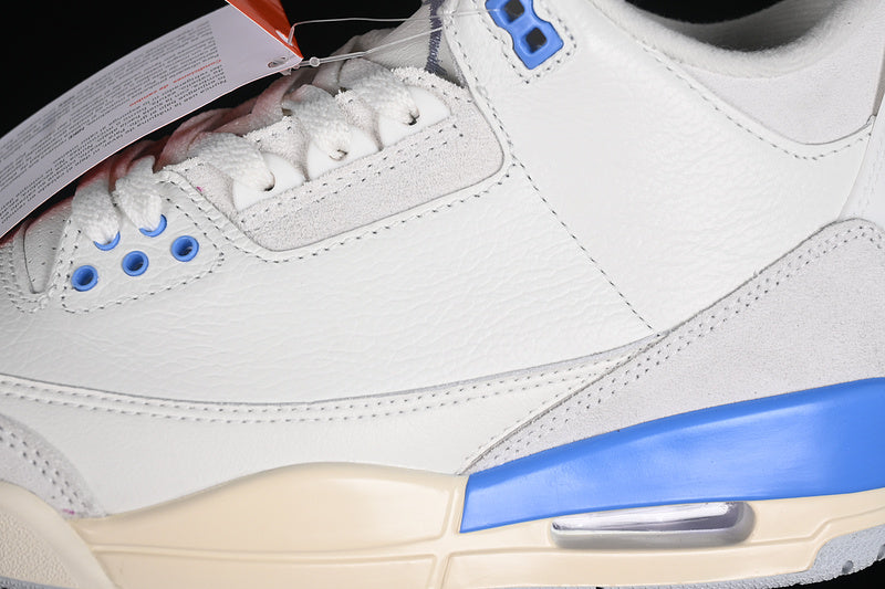 Nike Air Jordan 3 Retro Hydrogen Blue Summit White Sneakers