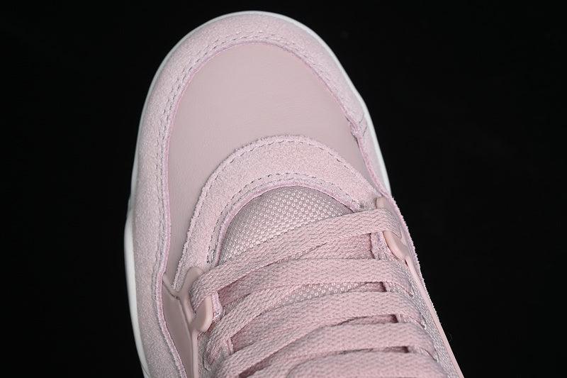 Nike Air Jordan 4 Remastered White Sole Pink Sneakers