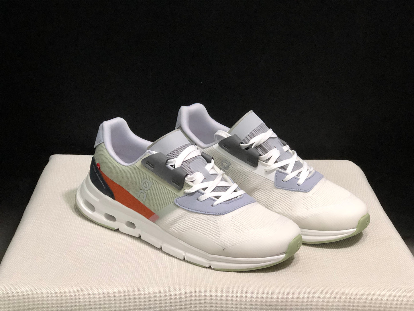 On Running Cloudrift Comfortable And Versatile Sports Casual Shoes Ivory White/Grey