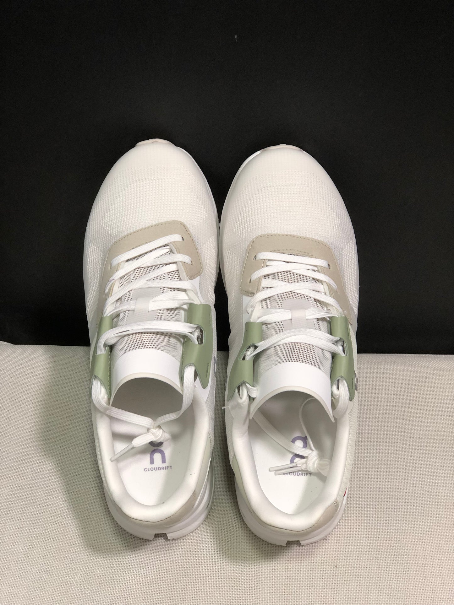 On Running Cloudrift Ivory White Comfortable And Versatile Sports Casual Shoes