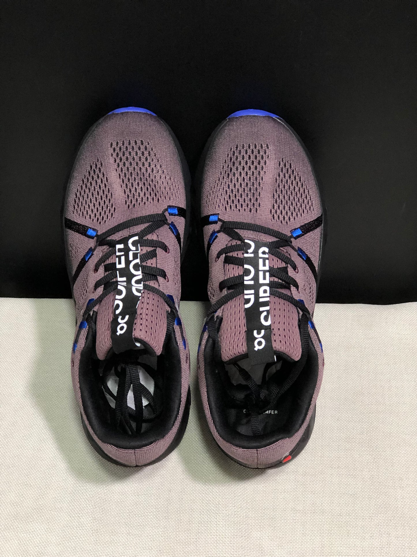 On Running Cloudsurfer Training Anti-Slip Running Shoes Black/Cobalt