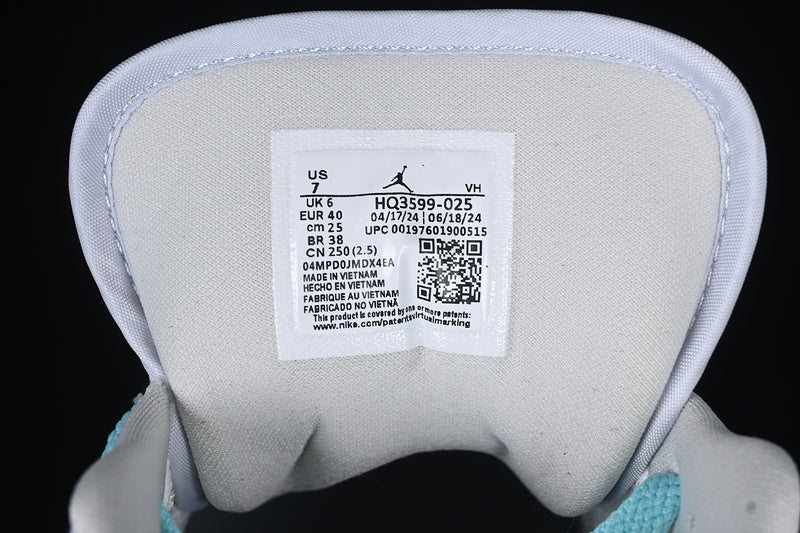 Nike Air Jordan 1 Low Photon Dust Aurora Green Smoke Grey Sneakers