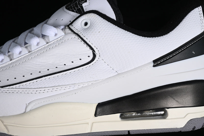 Nike Air Jordan 2/3 Retro Cement Grey Black White Sneakers
