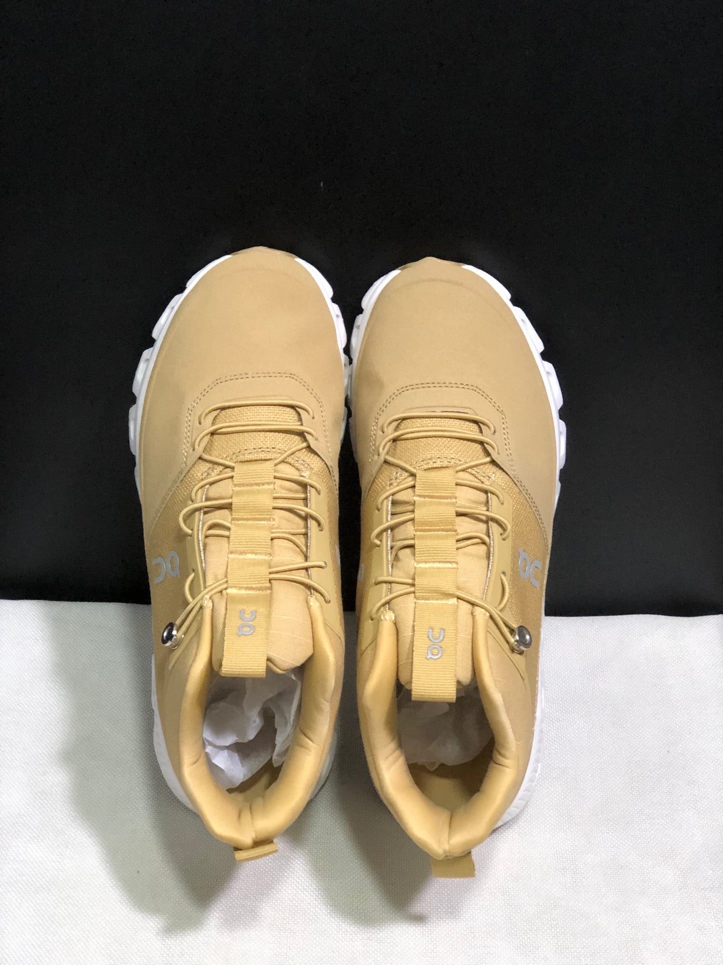 On Running Cloud Hi Edge Outdoor Training Running Shoes Earthy Yellow