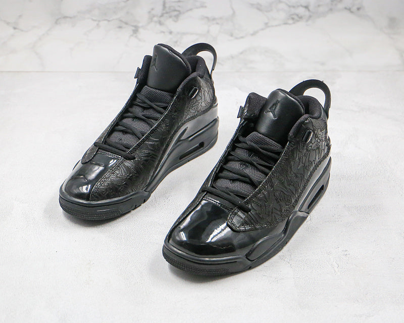 Nike Air Jordan Retro Dub Zero Pure Black Sneakers