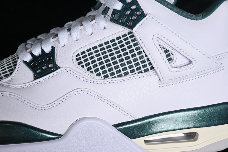 Nike Air Jordan 4 Retro Oxidized Gree White Green Sneakers