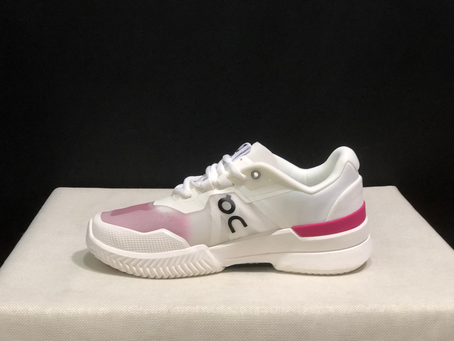 On Running The Roger Pro 2 Breathable Mesh Training Running Shoes White/Rose Red