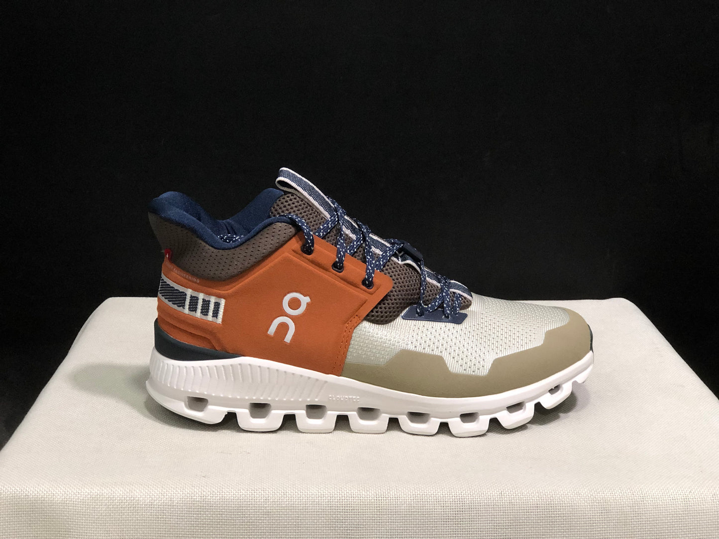 On Running Cloud Hi Edge Outdoor Training Running Shoes Brown/Light Green