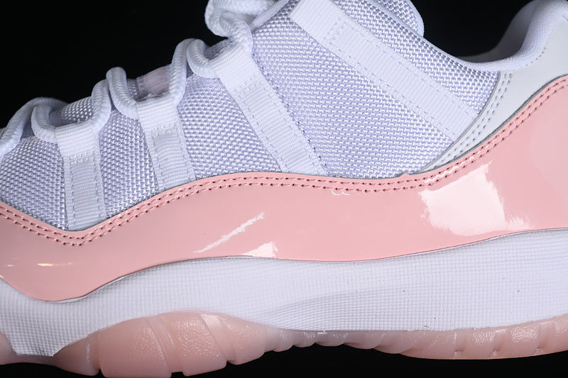Nike Air Jordan 11 Low Legend Pin White Pink Sneakers
