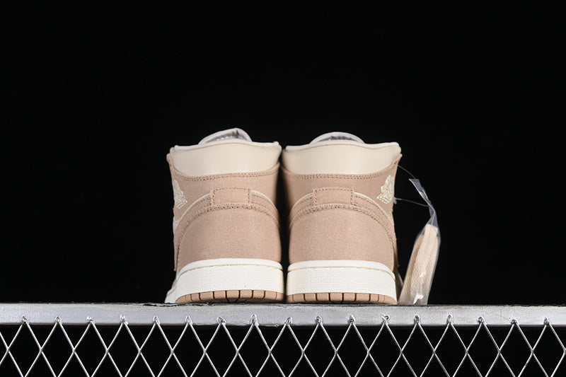 Nike Air Jordan 1 Mid Legend Light Brown Sail Sneakers