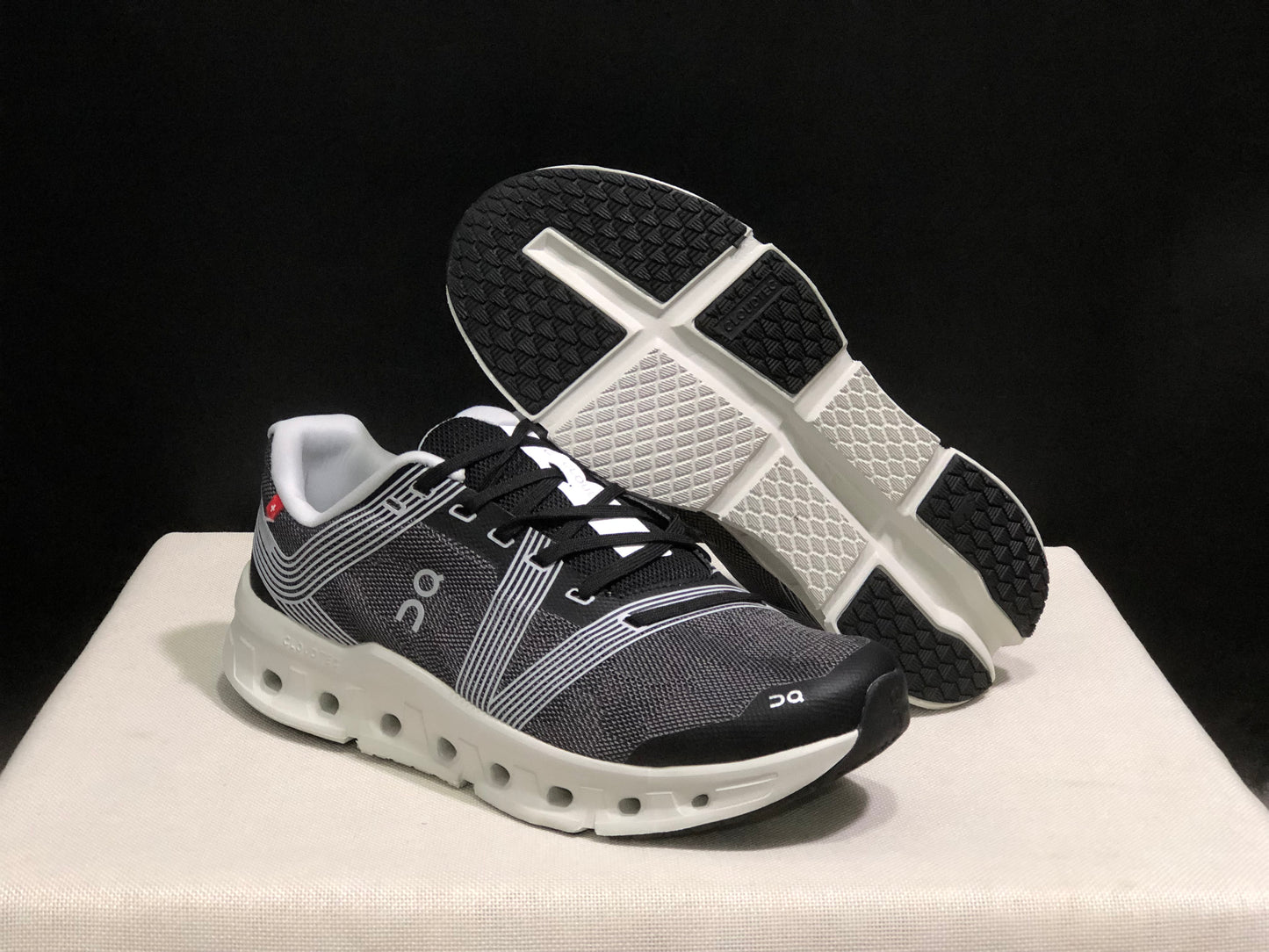 On Running Cloudgo Comfortable And Lightweight Running Shoes Black/Glacier