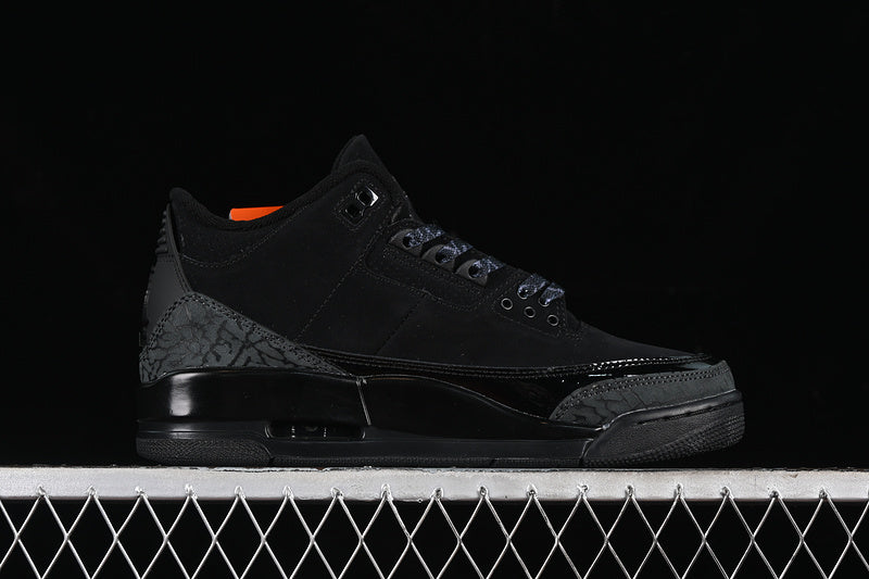 Nike Air Jordan 3 Retro Dark Charcoal Black Sneakers