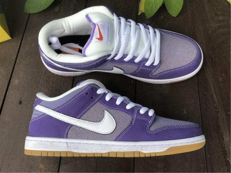 Nike SB Dunk Low Pro ISO Orange Label Lilac Purple Sneakers