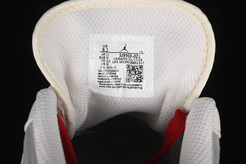 Nike Air Jordan 1 Low Supreme Grey White Red Blue Sneakers