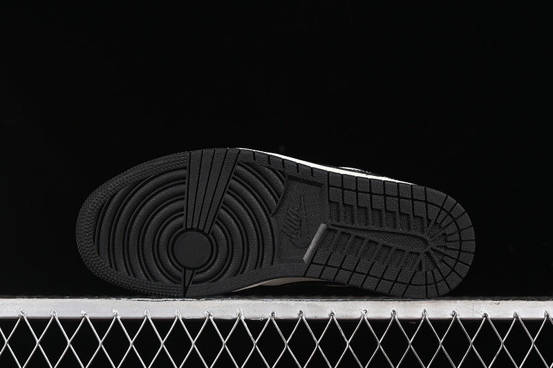 Nike Air Jordan 1 Low Black White Casual Sneakers