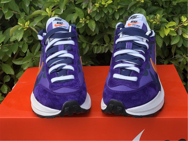 Nike Vaporwaffle Sacai Dark Iris OG Retro Purple Sneakers