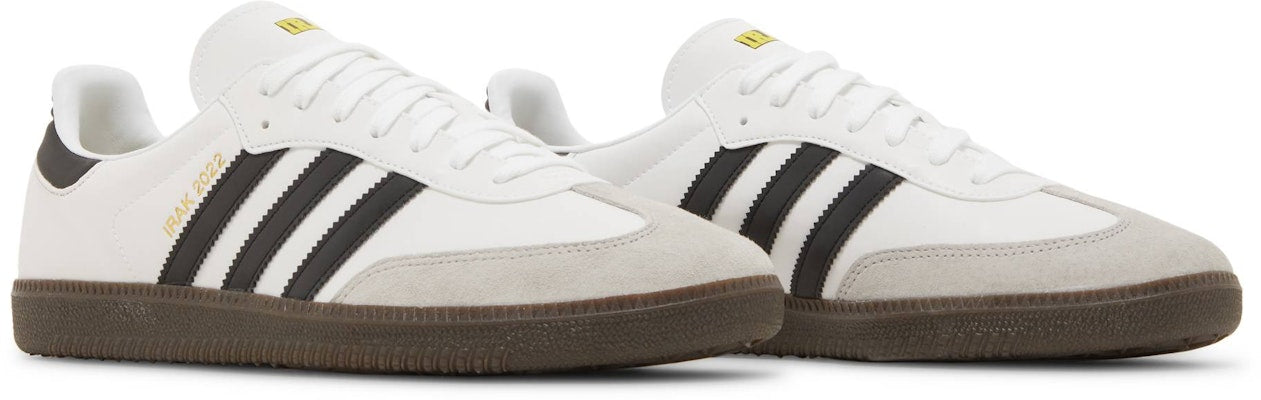 IRAK Adidas Samba White Gum GX4040 Shoes