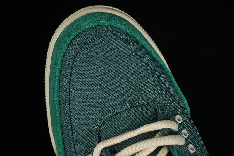 Nina Chanel Abney Nike Air Jordan 3 Retro Bicoastal Malachite Fossil Green Sneakers
