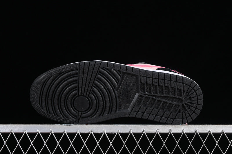Nike Air Jordan 1 Low Pink Black Sneakers