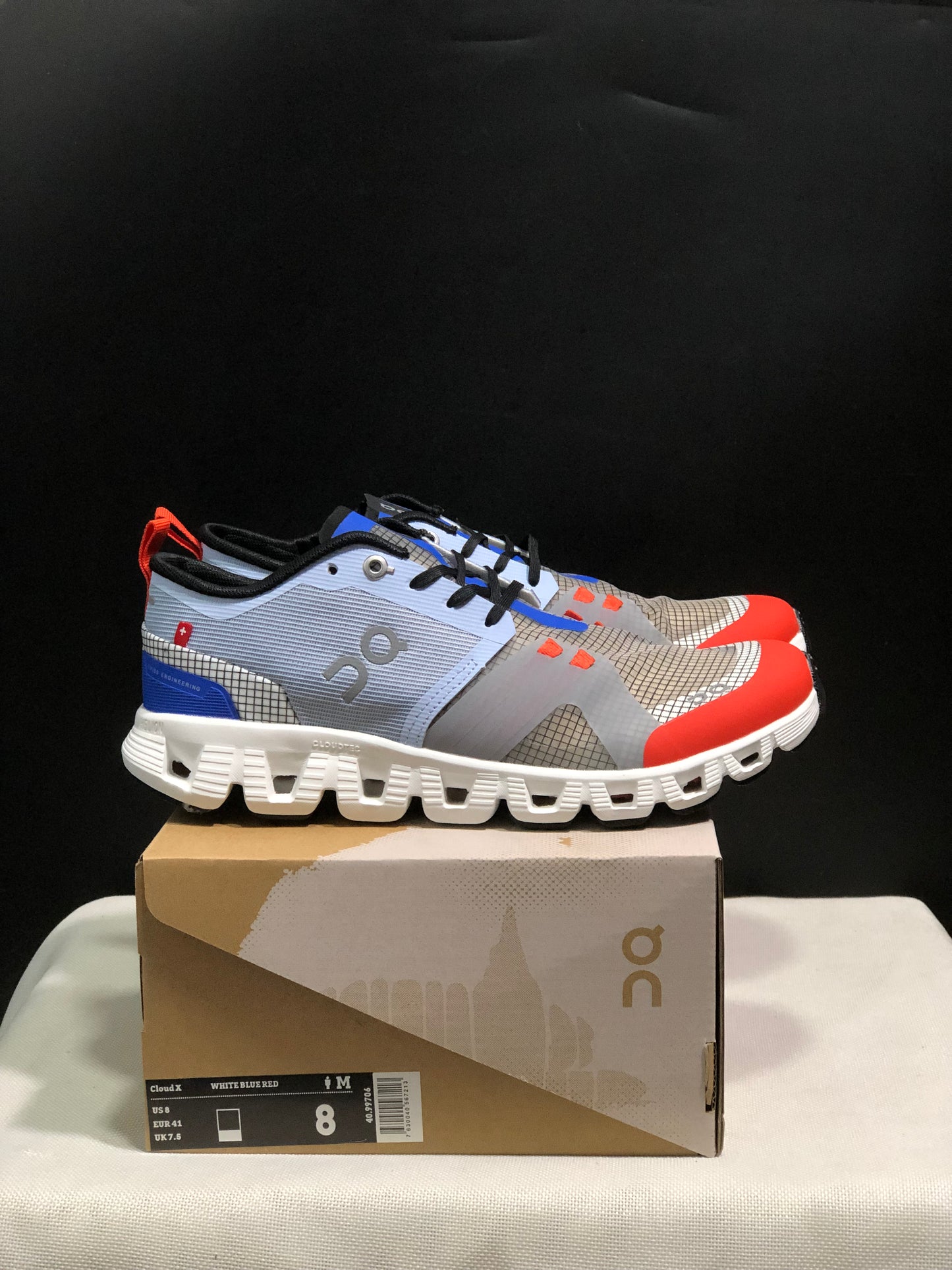 On Running Cloud X Shift Breathable And Shock-Absorbing Lightweight Running Shoes Heather Glacier