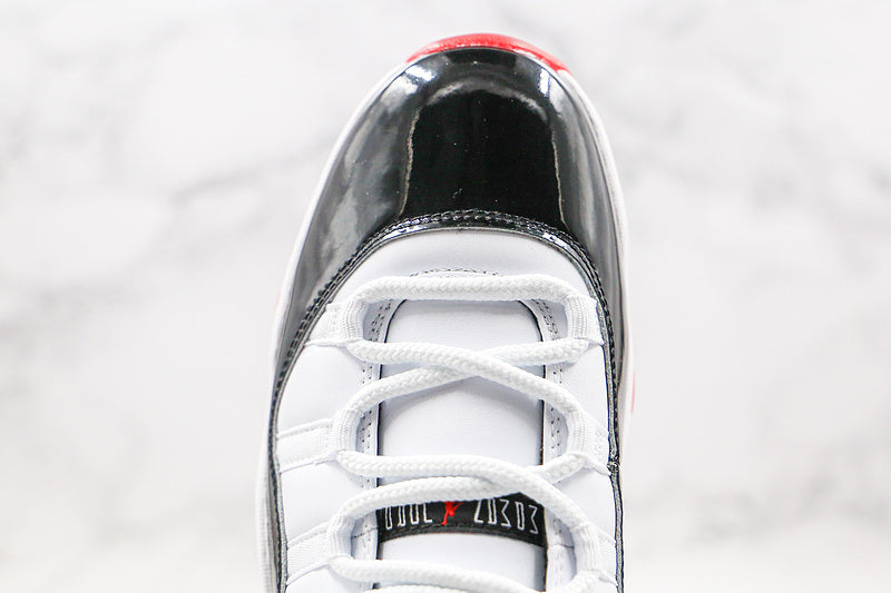 Nike Air Jordan 11 Retro Low GS Concord Bred White Red Black Sneakers