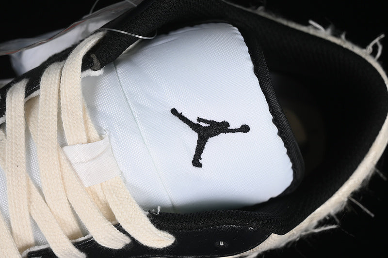Nike Air Jordan 1 Low Black White Grey Sneakers