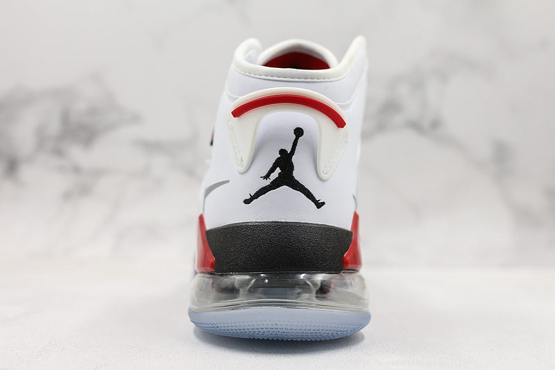 Nike Air Jordan Mars 270 White Fire Red Sneakers