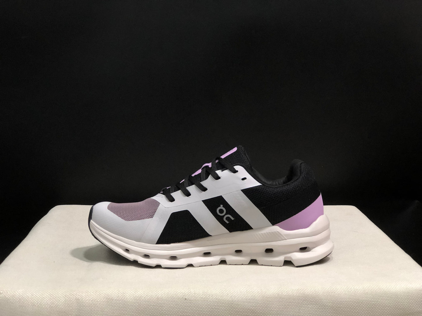 On Running Cloudrunner Anti-Slip Sports Running Shoes Heron/Black