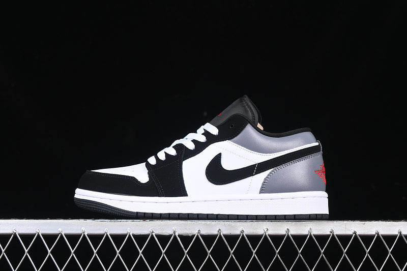 Nike Air Jordan 1 Low Black White Grey Casual Sneakers