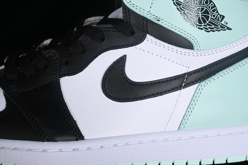 Nike Air Jordan 1 Retro High OG Cream Green Black White Sneakers