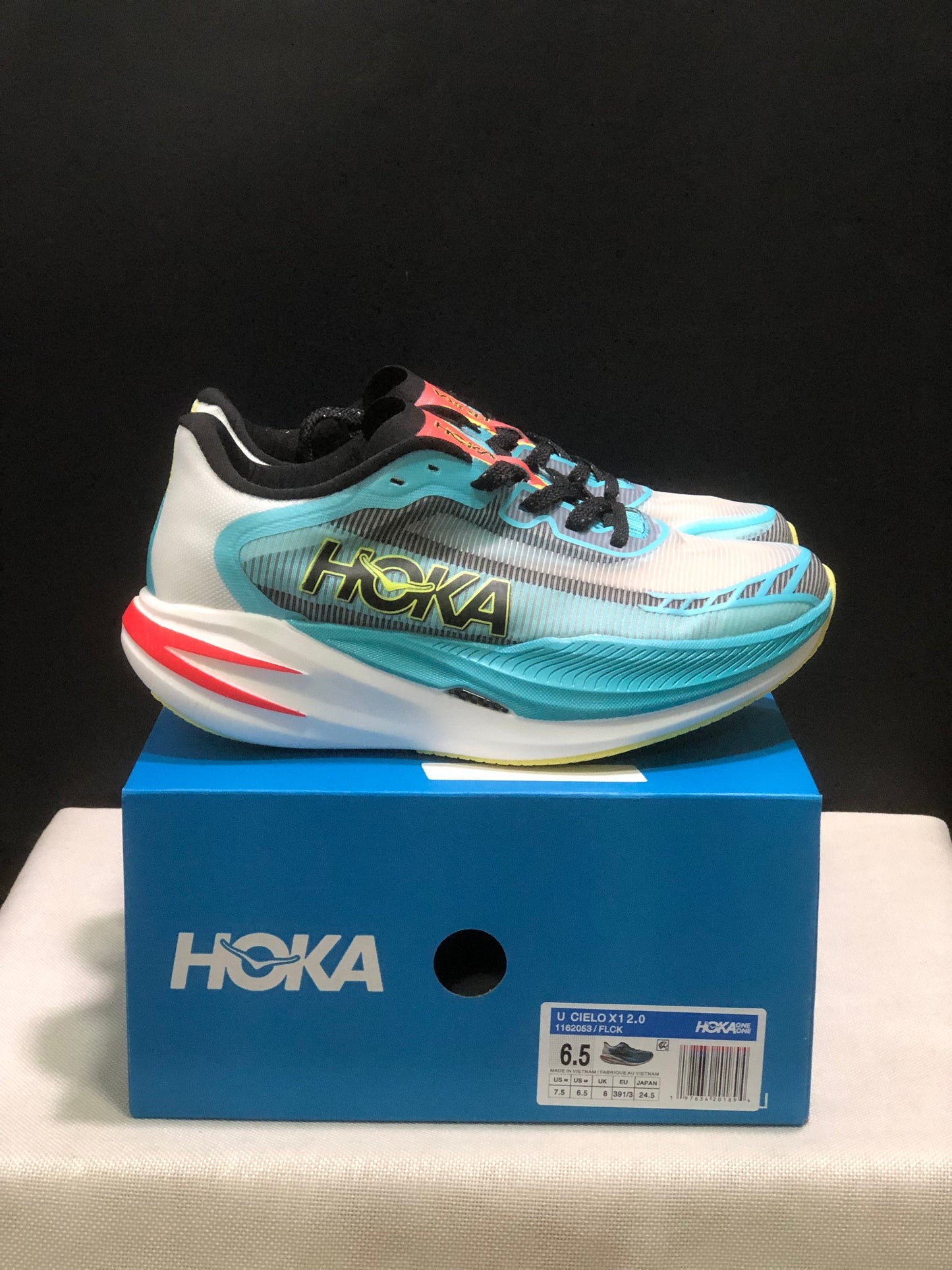 Hoka One One Cielo X1 2.0 Low-top Running Shoes Sneakers Teal