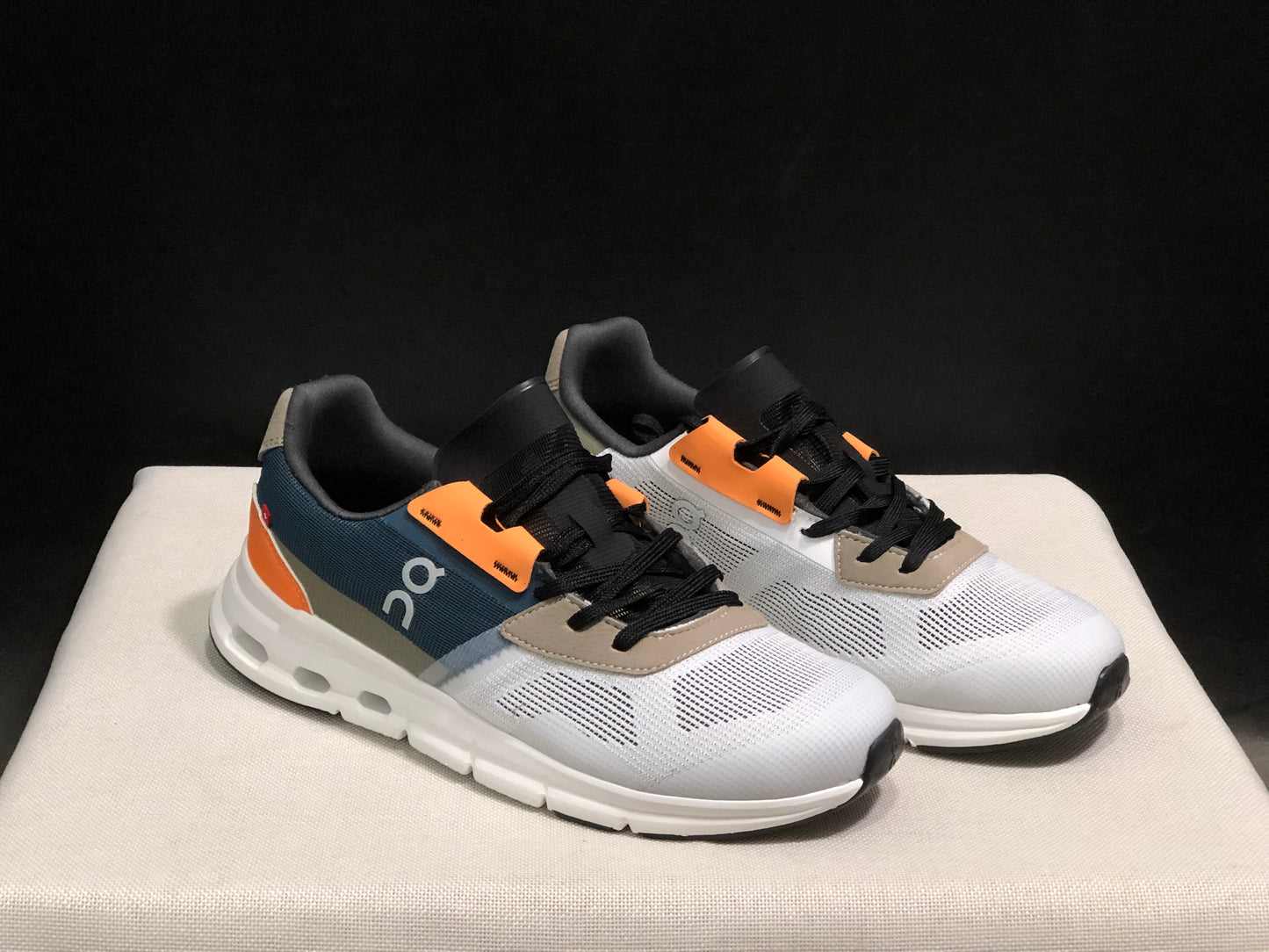 On Running Cloudrift Comfortable And Versatile Sports Casual Shoes Light Grey/Brown