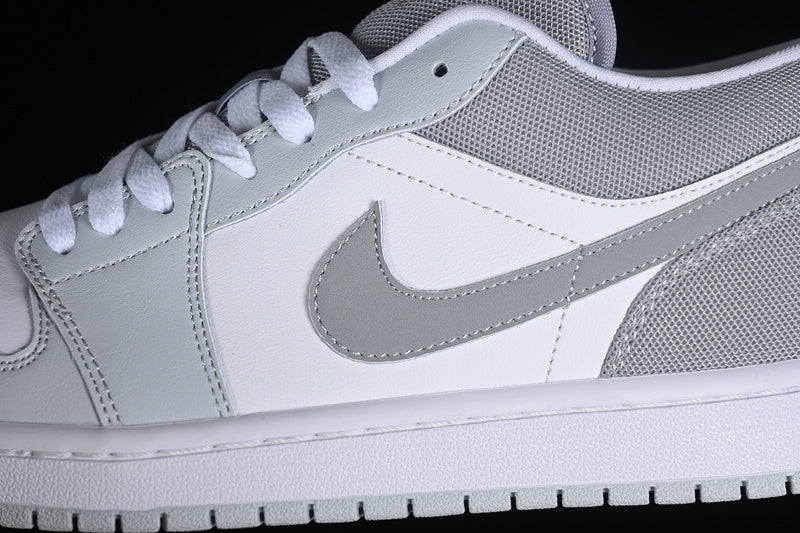Nike Air Jordan 1 Grey White Sneakers