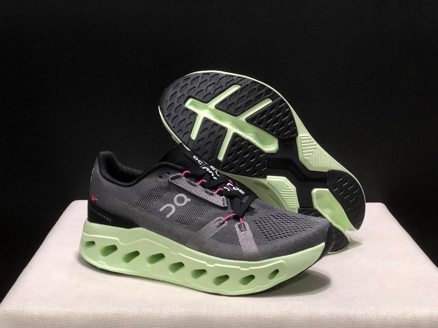 On Running Cloudeclipse Soft And Comfortable Running Shoes Grey/Light Green