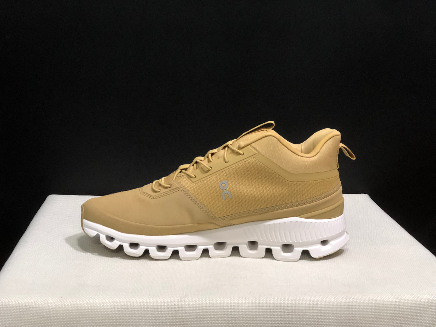 On Running Cloud Hi Edge Outdoor Training Running Shoes Earthy Yellow