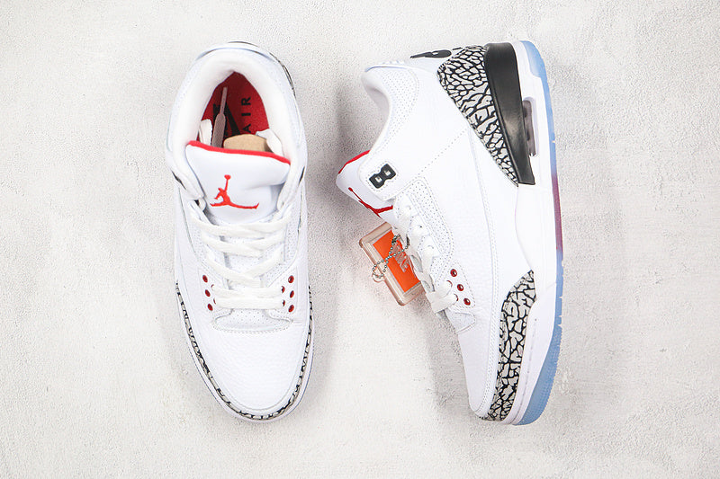 Nike Air Jordan 3 Retro White Cement Reimagined Sneakers