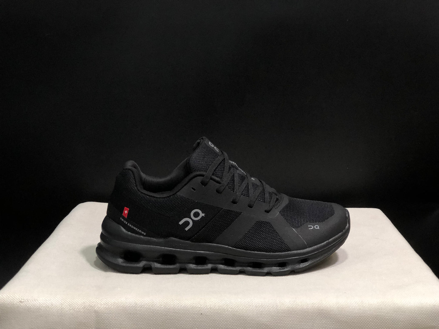 On Running Cloudrunner Anti-Slip Sports Running Shoes All Black