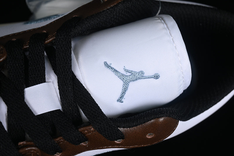 Nike Air Jordan 1 Low Retro SE White Dark Brown Sneakers